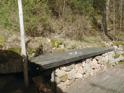 outside