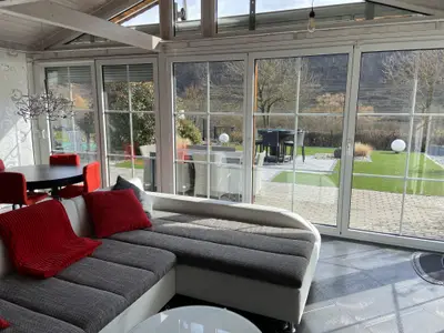 Moselchalet Koblenz Schlafcouch