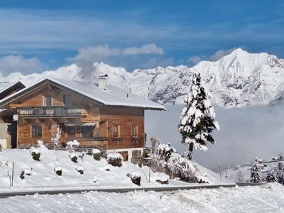 Außenseite Ferienhaus [Winter]