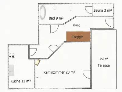 Ferienhaus für 5 Personen (80 m²) in Königstein/Sächsische Schweiz 4/9
