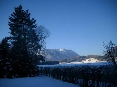 Blick zum Zahmen Kaiser