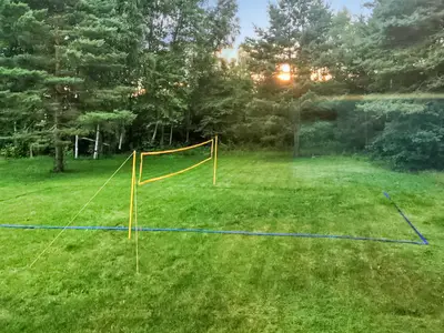 outside