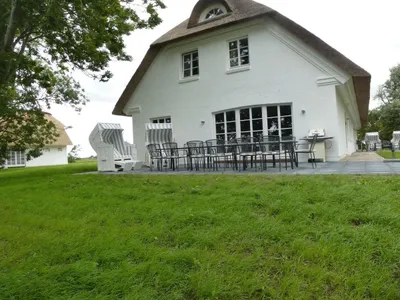 Blick auf die Westterrasse - Dünenwarft West
