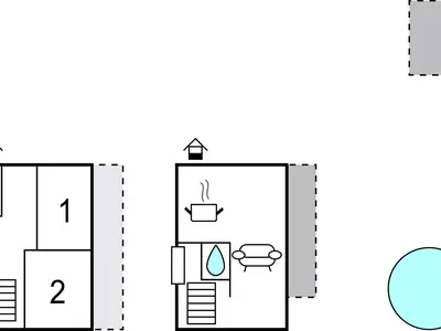 Ferienhaus für 6 Personen (74 m²) in Krk 1/10
