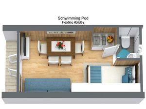 Ferienhaus für 3 Personen (17 m²) in Kröslin