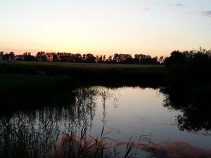 Abendstimmung am Kanal