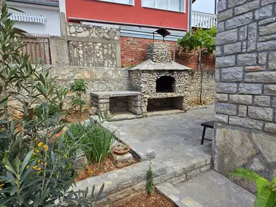 outside