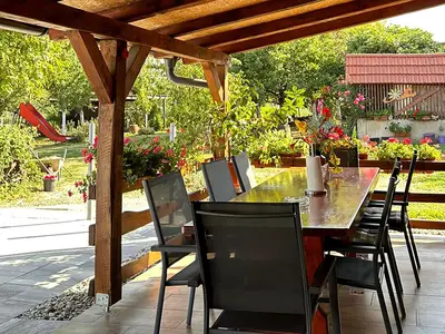 outside