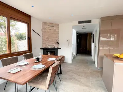 Wohnzimmer und Küche