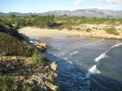 romantische Sand-Bucht 1 Km vom Haus