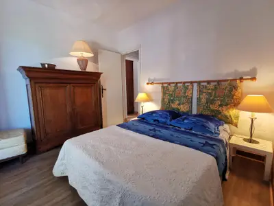 Schlafbereich. Chambre verte