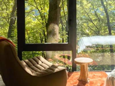 Aussicht vom Ferienhaus [Sommer]