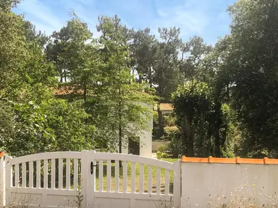 outside