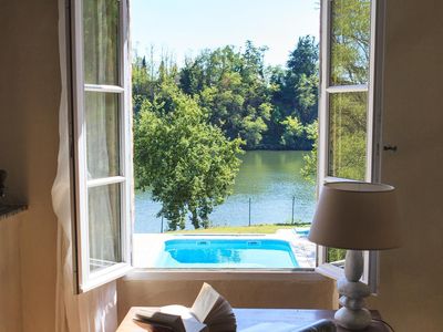 De la chambre vue sur la riviere