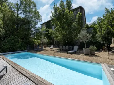 Pool des Ferienhauses
