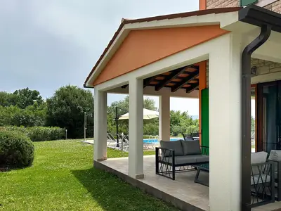 outside