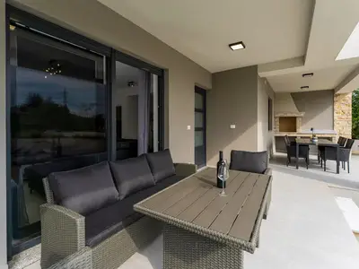 outside