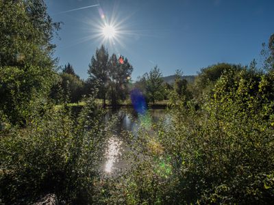 Aussicht vom Ferienhaus [Sommer]