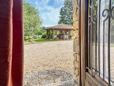 outside
