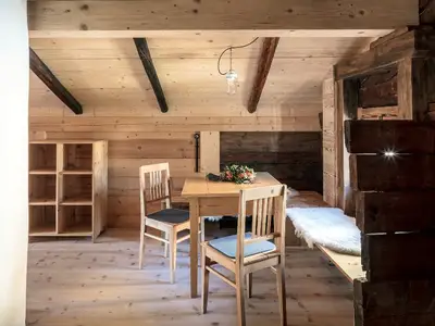 Essecke im Dachgeschoss