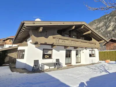 Ferienhaus Ansicht Winter