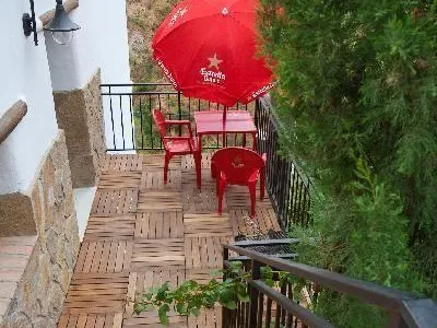 Blick auf die Terrasse in Picachico