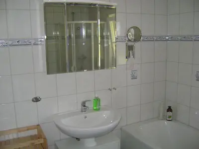 Schlafzimmer mit 2 Einzelbetten
