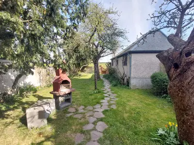 outside