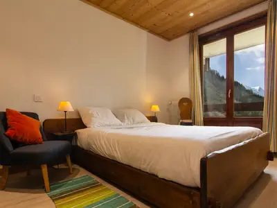 Schlafzimmer 2 mit einem Doppelbett