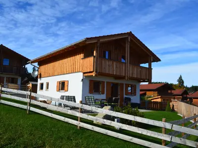 Jägar Chalt mit eingezäuntem Garten