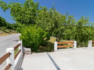 outside