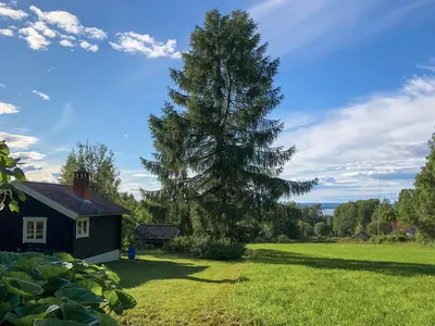 outside