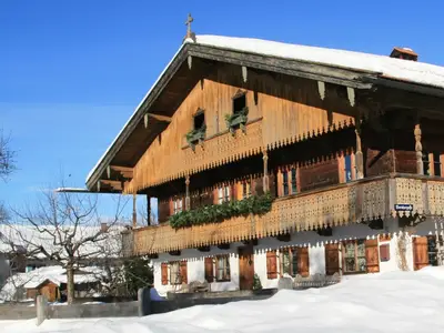 Haus im Winter