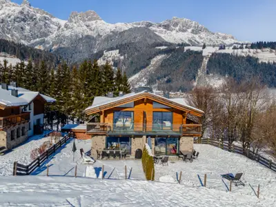 Außenseite Ferienhaus [Winter]