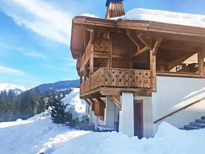 Außenansicht des Gebäudes. Chalet Gets CLG01