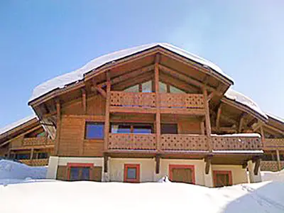 Außenansicht des Gebäudes. Chalet Gets CLG01