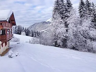Außenansicht des Gebäudes. Chalet Gets CLG01