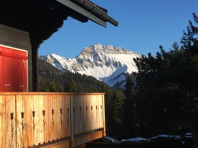 Aussicht vom Chalet