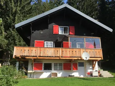 Chalet Ansicht vom Garten