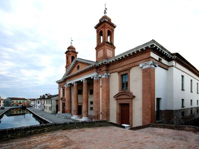 Direkte Umgebung des Objekts. Comacchio, unsere kleine Venedig