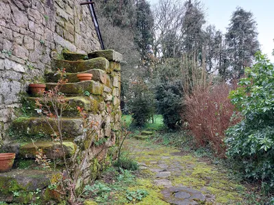 outside