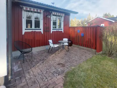 outside