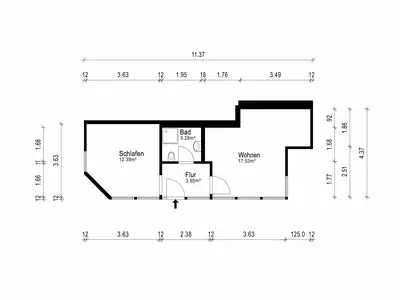 Ferienhaus für 2 Personen (38 m²) in Löhne 7/8