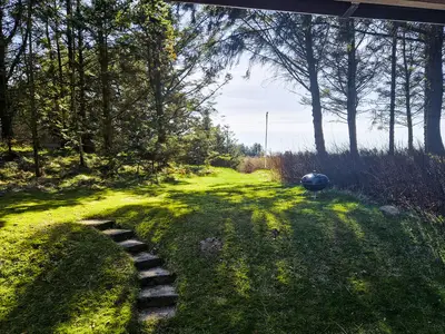 outside