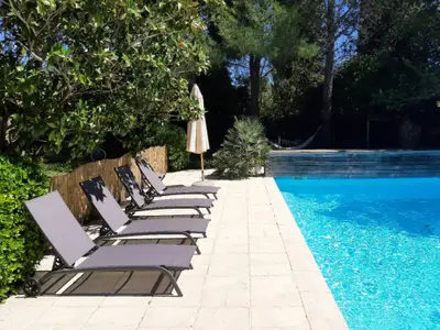 Pool des Ferienhauses