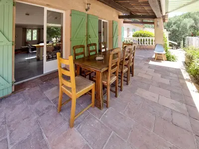 outside