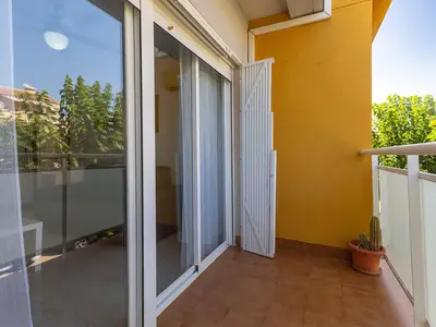 outside