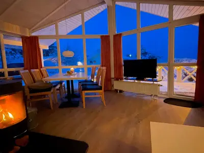 Kamin im Wohnzimmer