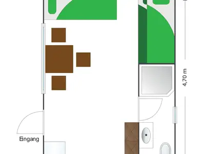 Ferienhaus für 3 Personen (17 m²) in Lübeck 7/7