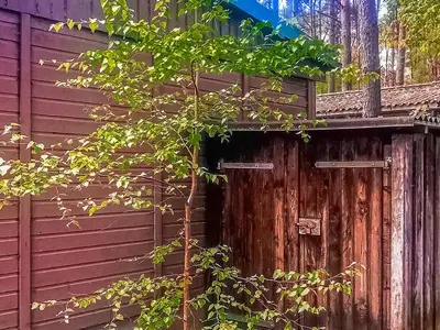 outside